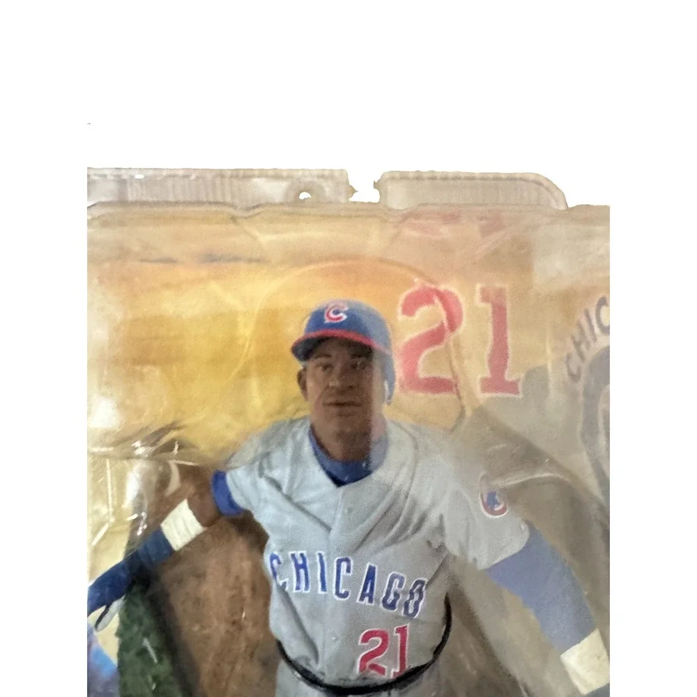 2003 McFarlane MLB Series 6 Sammy Sosa #2 Chicago Cubs Gray Figure Sealed